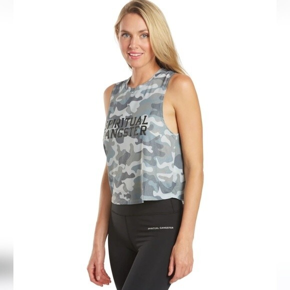 Spiritual Gangster active crop tank XS - Picture 1 of 7